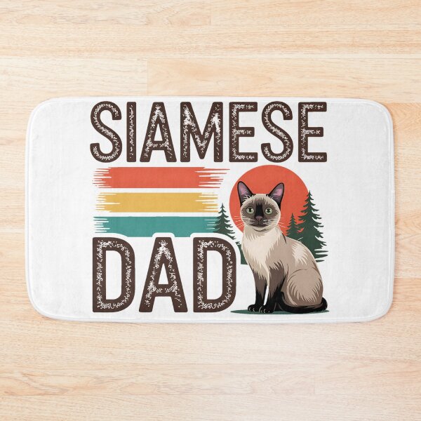 Item preview, Funny Siamese Cat Dad Fathers Day designed and sold by BakeryDozen.