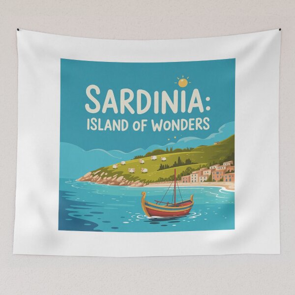 Item preview, Sardinia Island Italy designed and sold by ArtQueen777.