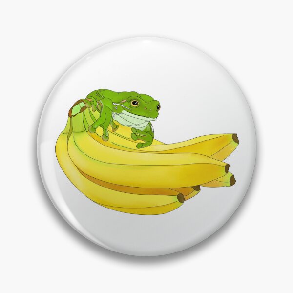 Item preview, Banana frog  designed and sold by EclecticBee.