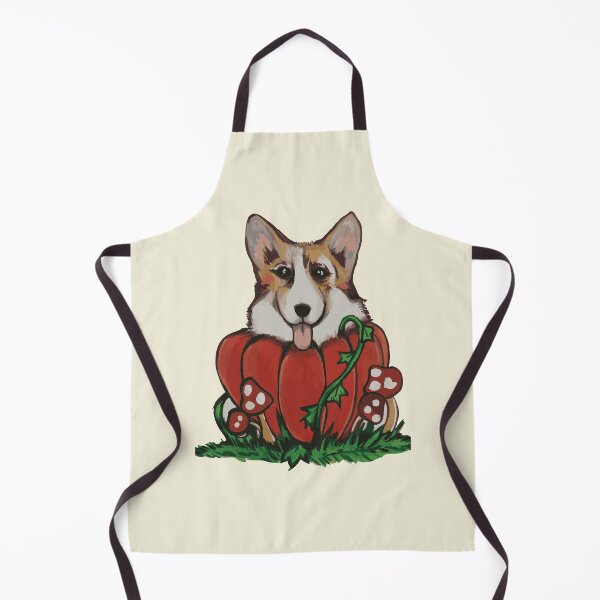 Item preview, Corgi in a Pumpkin designed and sold by LauraCoxArt.