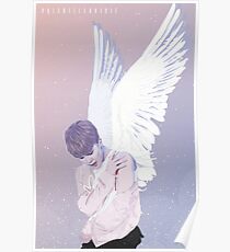 Fallen Angel - BTS Jimin Poster