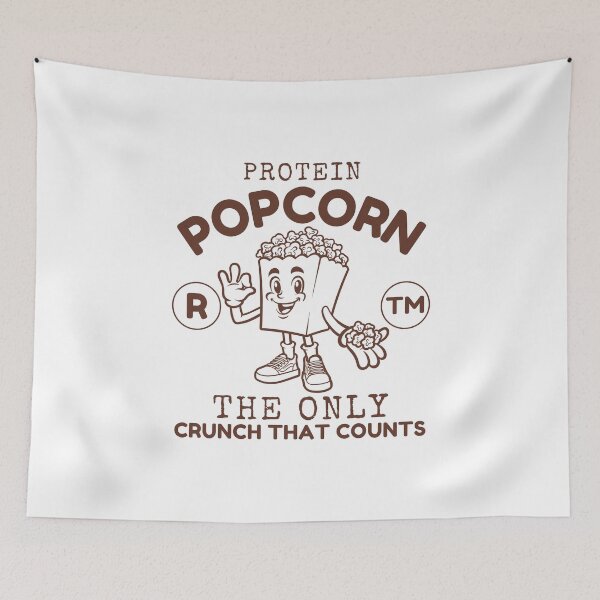 Item preview, Protein popcorn, the only crunch that counts designed and sold by Peerless-Prime.