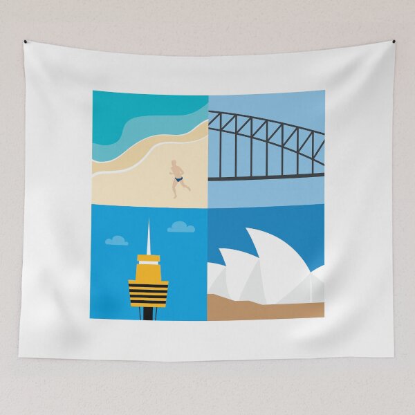 Item preview, Iconic Sydney designed and sold by TheBrokeGeek.