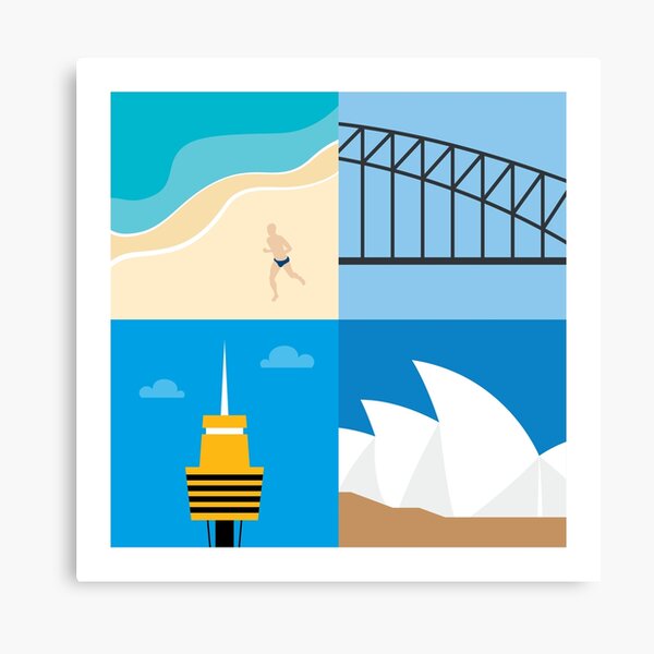Item preview, Iconic Sydney designed and sold by TheBrokeGeek.