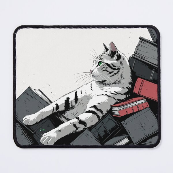 Item preview, Cats and Books - Bengal designed and sold by MargLandmeter.