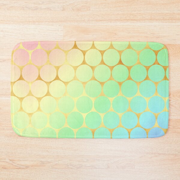 Item preview, Pastel Gradient with Golden Circle Grid designed and sold by CreaTwinkles.