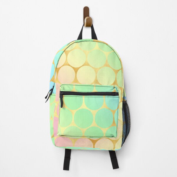 Item preview, Pastel Gradient with Golden Circle Grid designed and sold by CreaTwinkles.