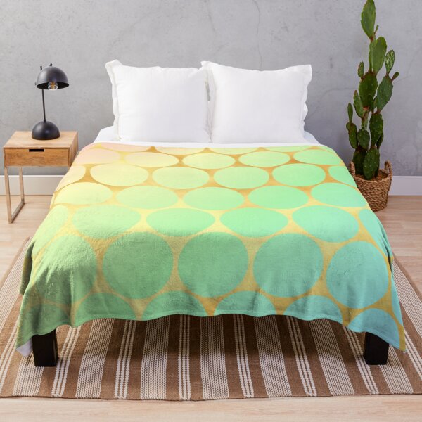 Item preview, Pastel Gradient with Golden Circle Grid designed and sold by CreaTwinkles.