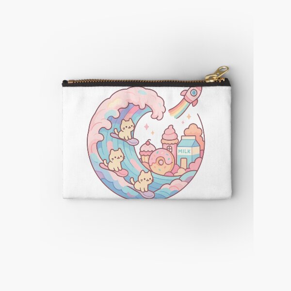 Item preview, Kawaii Pastel Wave Cats designed and sold by SAMIESS.