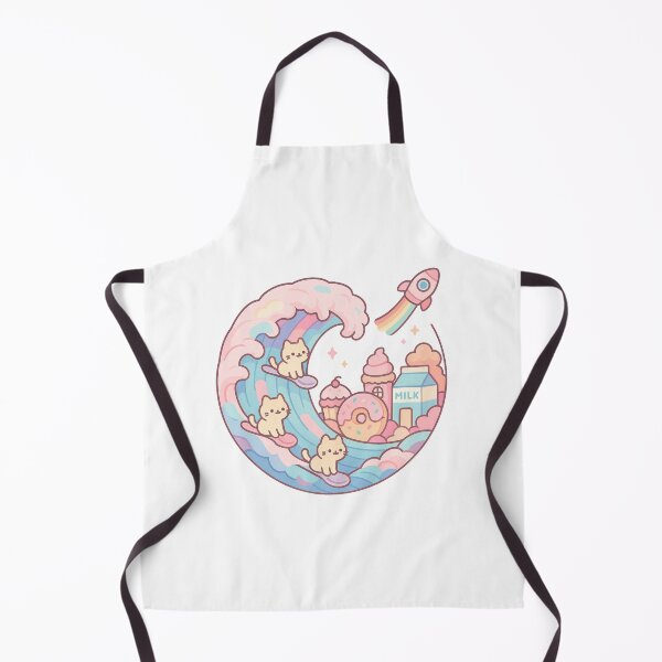 Item preview, Kawaii Pastel Wave Cats designed and sold by SAMIESS.