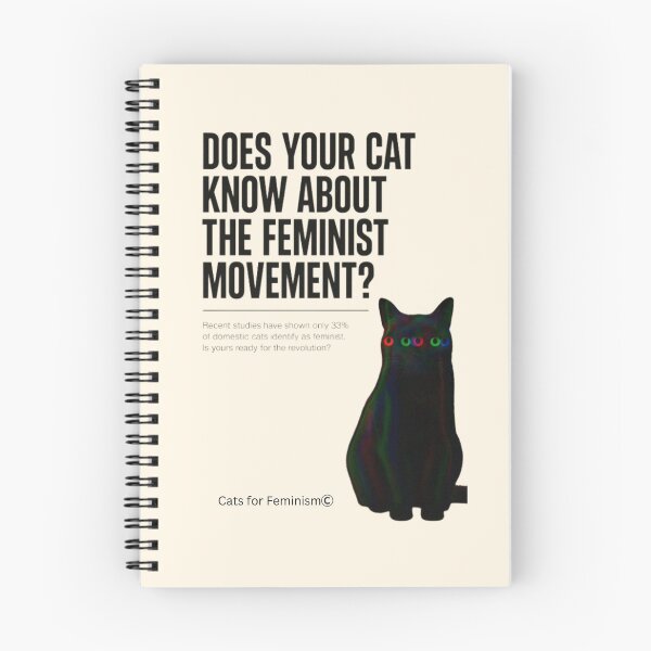 Item preview, Black Cat Feminism designed and sold by Charisma Enigma.