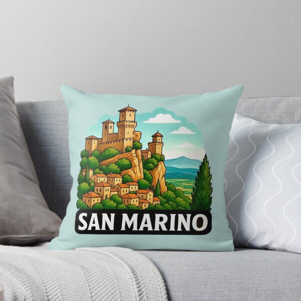 Item preview, San Marino - Mountain Fortress designed and sold by Myra365Art.