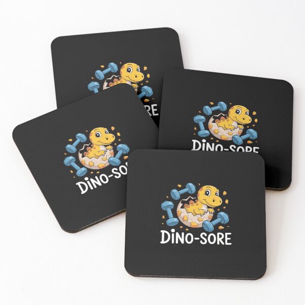 Item preview, Dino Sore Funny Dinosaur Workout Gym Fitness designed and sold by KarstenNoanra.