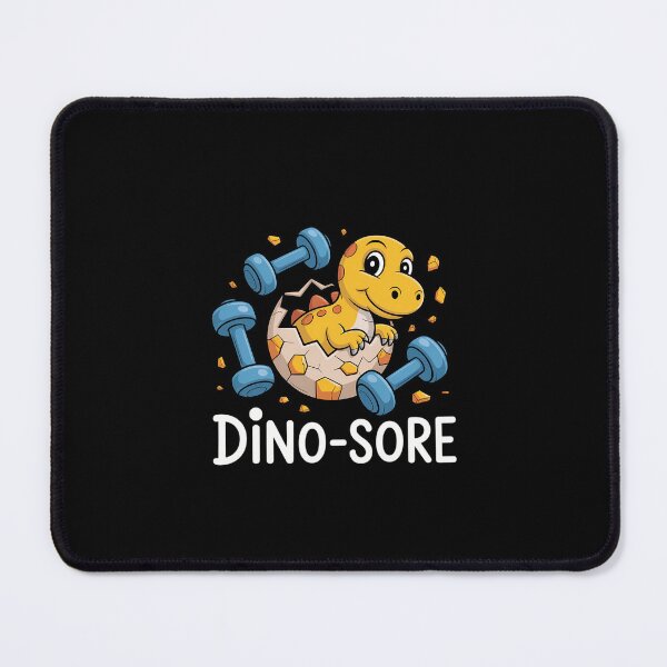 Item preview, Dino Sore Funny Dinosaur Workout Gym Fitness designed and sold by KarstenNoanra.