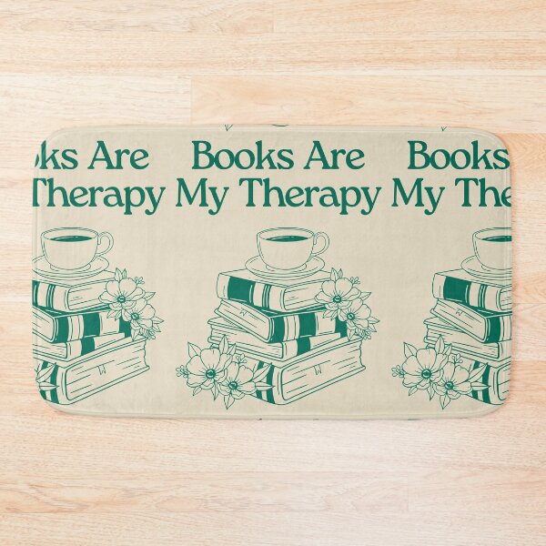 Item preview, Books Are My Therapy | Bookish Bookworm Reading is My Therapy designed and sold by Millusti.