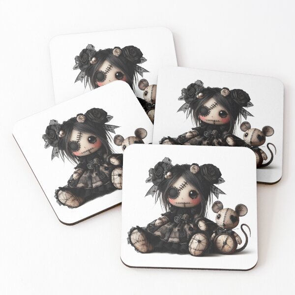 Item preview, Best Friends - Rag doll and Ratty designed and sold by JacquiTaylorArt.