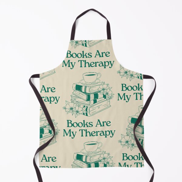 Item preview, Books Are My Therapy | Bookish Bookworm Reading is My Therapy designed and sold by Millusti.