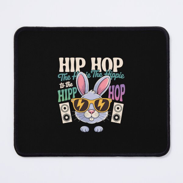 Item preview, Easter Bunny Hippity Hip Hop The Hippie Funny Cute Bunny Ear designed and sold by KarstenNoanra.