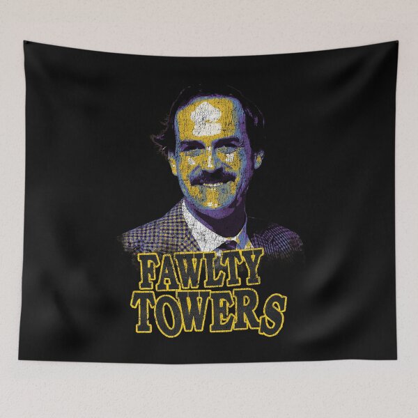 Item preview, Basil Fawlty Vintage Crack Plastisol designed and sold by unfamouzzz.