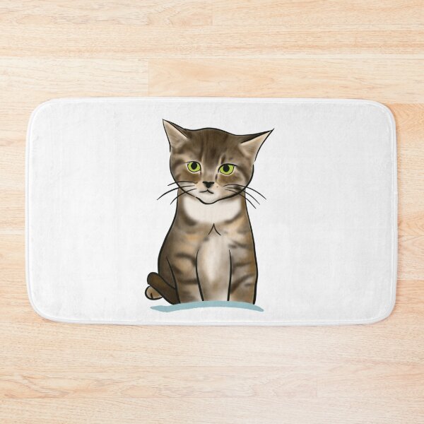 Item preview, Little Tabby Cat designed and sold by Curiously_Kara.