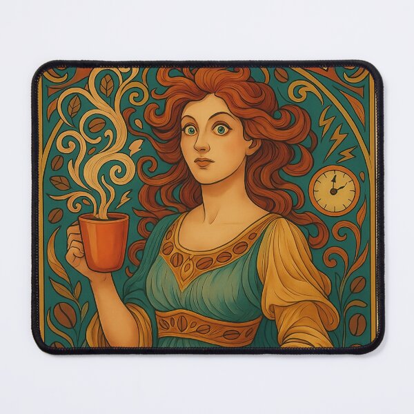 Item preview, Powered by caffeine designed and sold by TOSHA-Poland.
