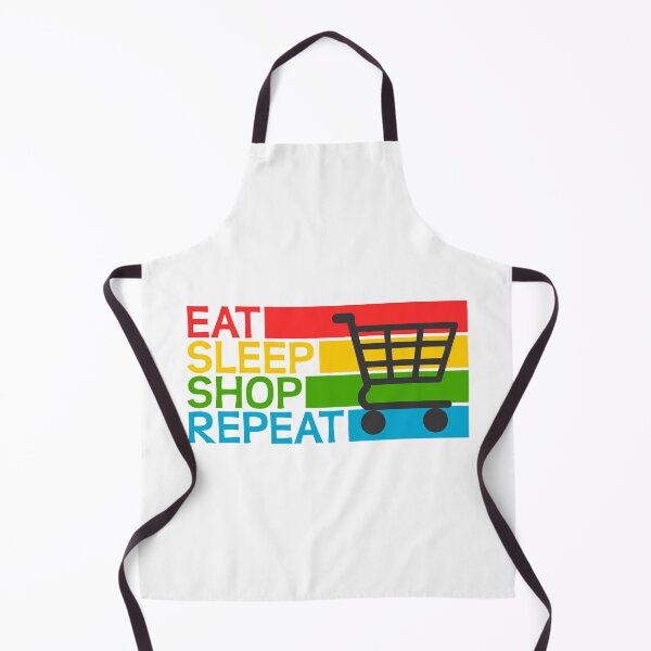 Item preview, Eat sleep shop repeat designed and sold by ZnDigitalPrints.