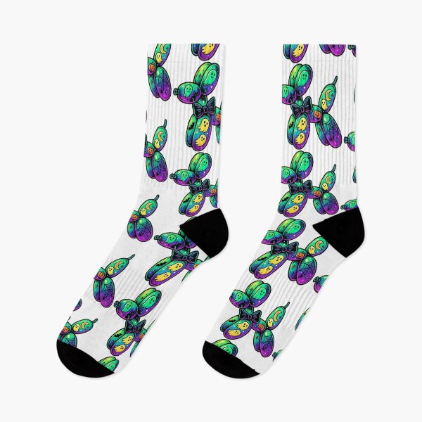 Item preview, Ghost balloon dog｜halloween balloon dog｜tote bag mug decals｜spooky summer png｜balloon animal shirt｜neon ghost｜gothic graphics｜balloon clip designed and sold by PixelBlooming.