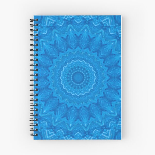 Item preview, Beautiful Blue Brushstrokes - Kaleidoscopic Pattern designed and sold by SCArtAndGames.