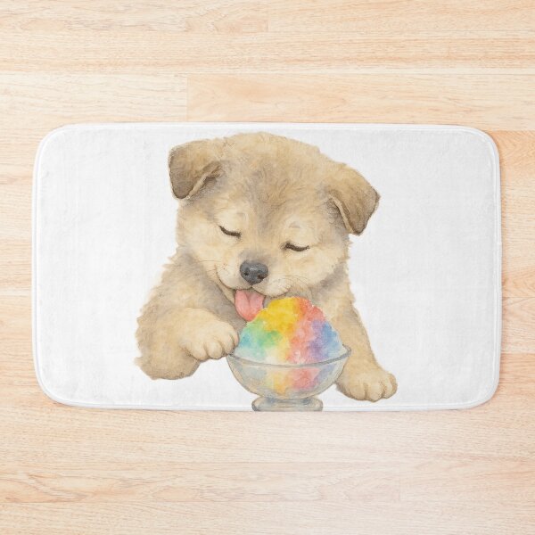 Item preview, Puppy and shaved ice designed and sold by mayhaku.