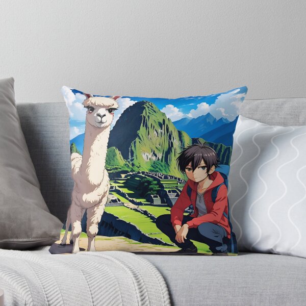 Item preview, Fun trip, emo anime backpacking in Machu Picchu designed and sold by Emo-World-Tour.