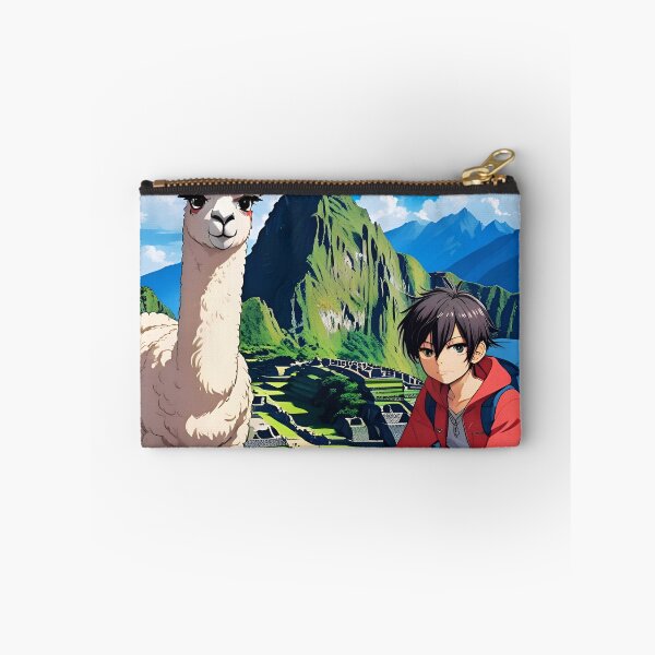 Item preview, Fun trip, emo anime backpacking in Machu Picchu designed and sold by Emo-World-Tour.