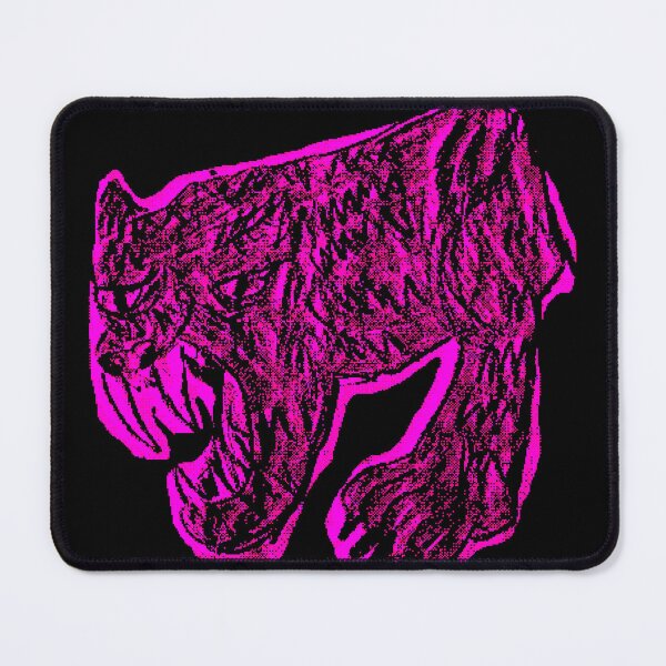 Item preview, Sabertooth Tiger Glitch [Pink] designed and sold by OmegaRedFan.