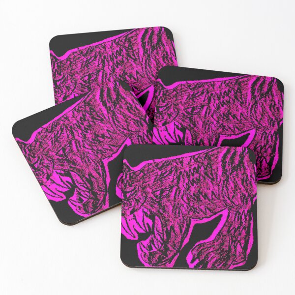 Item preview, Sabertooth Tiger Glitch [Pink] designed and sold by OmegaRedFan.