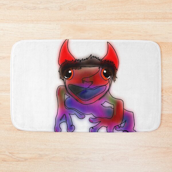 Item preview, Maroon Frog with Devil Horns – animalzinhats designed and sold by Ashley’sAnimalz.