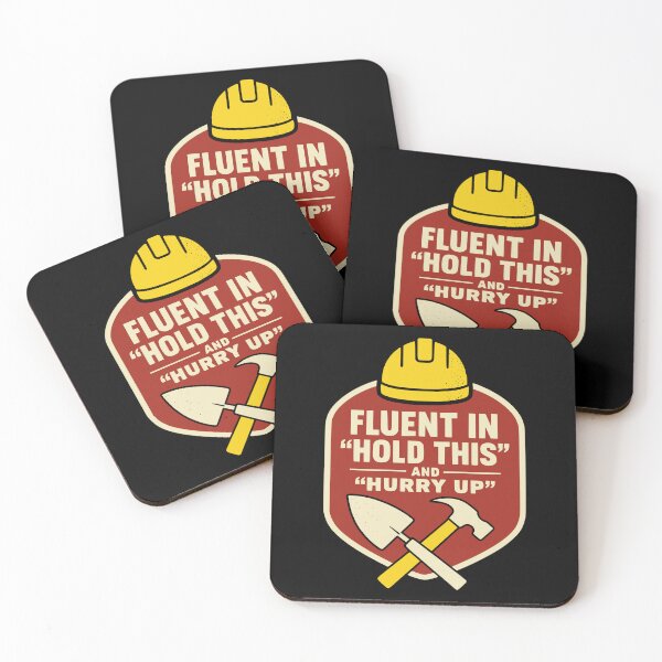 Item preview, Fluent in Hold This and Hurry Up designed and sold by Dago345.