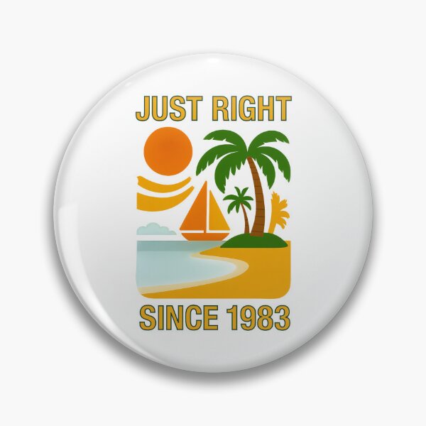 Item preview, Just Right – Since 1983 designed and sold by inkNext.