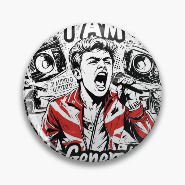 Item preview, I AM the Loudest Voice designed and sold by Imaginarium of Chaos falcon88 .