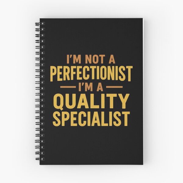 Item preview, I’m Not a Perfectionist, I’m a Quality Specialist - Funny Retro Work Quote T-Shirt designed and sold by Work Life Tees.