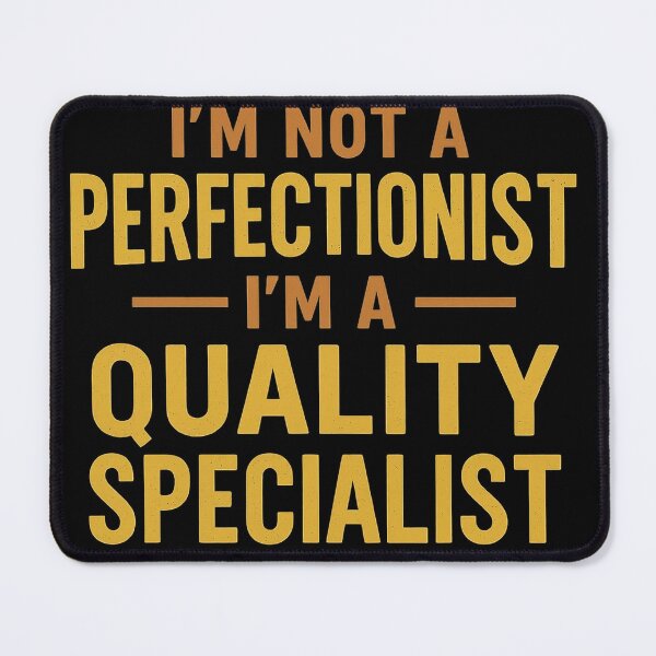 Item preview, I’m Not a Perfectionist, I’m a Quality Specialist - Funny Retro Work Quote T-Shirt designed and sold by Work Life Tees.