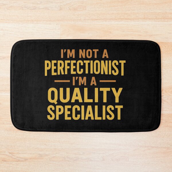 Item preview, I’m Not a Perfectionist, I’m a Quality Specialist - Funny Retro Work Quote T-Shirt designed and sold by Work Life Tees.