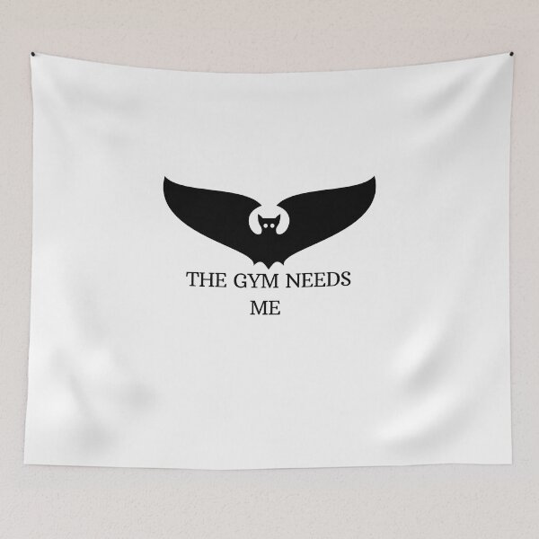Item preview, "THE GYM NEEDS ME" Bold Motivational Fitness Quote – Gym Lover Text Design designed and sold by bulknova.