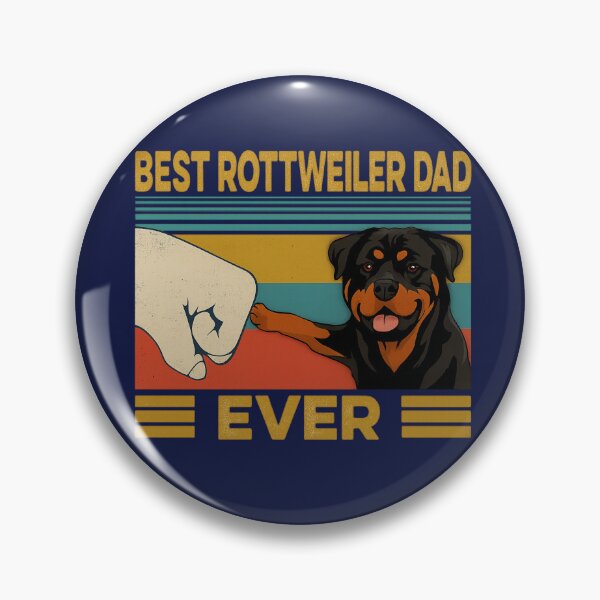 Item preview, Best Rottweiler Dad Ever designed and sold by 123ks.