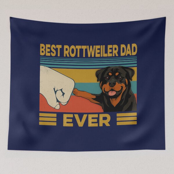 Item preview, Best Rottweiler Dad Ever designed and sold by 123ks.