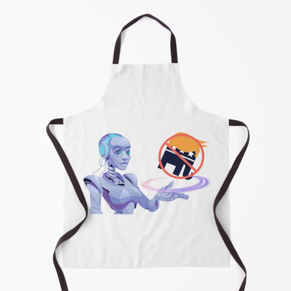 Item preview, America Party funny robot graphic designed and sold by Lady-Frost.