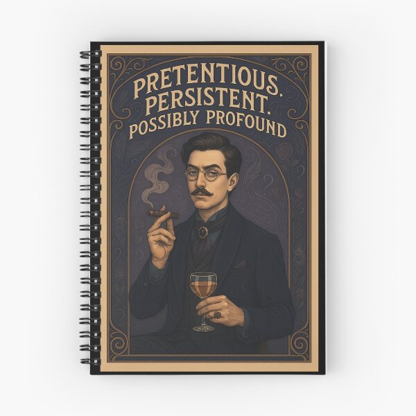 Item preview, Pretentious. Persistent. Possibly profound. designed and sold by TOSHA-Poland.