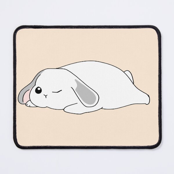 Item preview, pompee the sleepy loaf bunny | Bunniesmee designed and sold by bunniesmee.