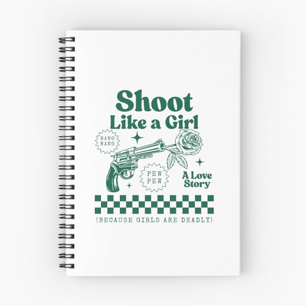 Item preview, Shoot like a girl (because girls are deadly) designed and sold by Peerless-Prime.