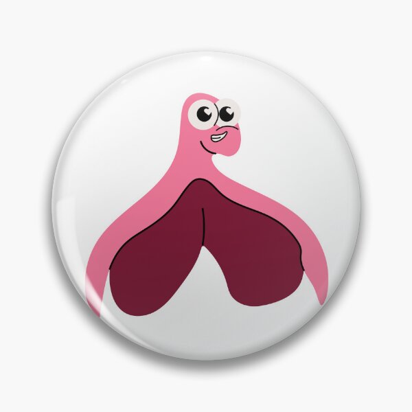 Artikelvorschau, Cartoon-Klitorisanatomie mit Gesicht im feministischen Empowerment-Stil. entworfen und verkauft von Innamalinka.