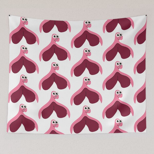 Item preview, Cartoon Clitoris Anatomy with Face in Feminism Empowerment Style. designed and sold by Innamalinka.
