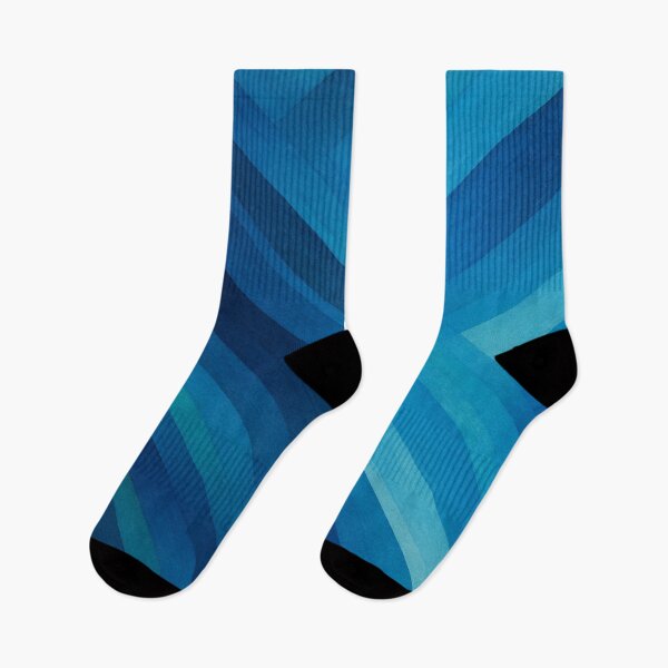 Item preview, Radiant blue dynamics in stripes designed and sold by Sigtrix.